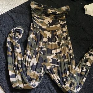 Camo romper